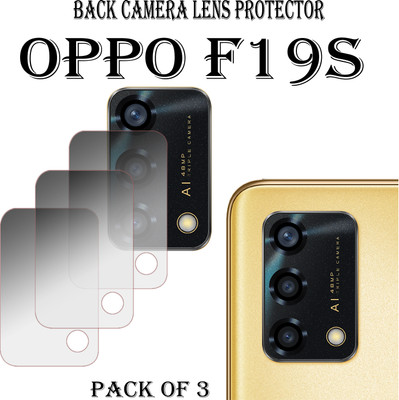 EJZATEX Back Camera Lens Glass Protector for OPPO F19s(Pack of: 3)