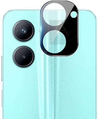 YAFILO Back Camera Lens Glass Protector for Realme C33 Anti-Scratch / Tempered Glass [Easy Installation] Black(Pack of: 1)