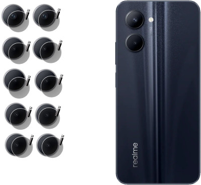 DAFFIN Back Camera Lens Glass Protector for realme C33(Pack of: 5)