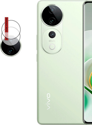 EJZATI Back Camera Lens Glass Protector for VIVO T3 ULTRA 5G, BACK CAMERA LENS PROTECTOR(Pack of: 2)