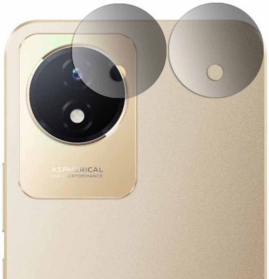 YCHROZE Back Camera Lens Glass Protector for Vivo Y02t(Pack of: 2)