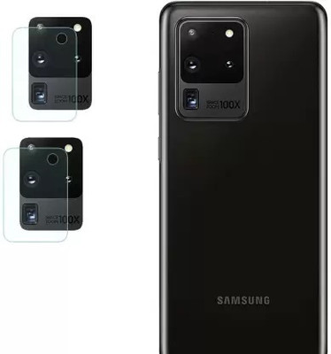 M A ZONE Back Camera Lens Glass Protector for SAMSUNG S20 ULTRA 5G(Pack of: 2)