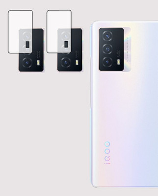 EJZATEX Back Camera Lens Glass Protector for IQOO Z5 5G, BACK CAMERA LENS(Pack of: 2)