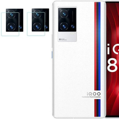 Shaku Back Camera Lens Glass Protector for IQOO 8 PRO(Pack of: 2)