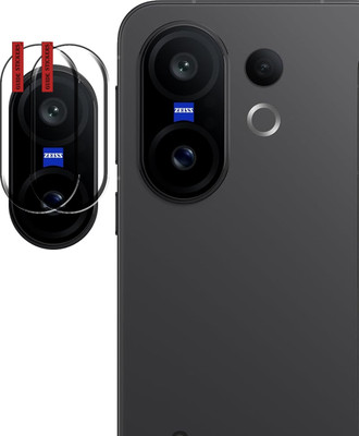 EJZATEX Back Camera Lens Glass Protector for VIVO X200 FE 5G, BACK CAMERA LENS PROTECTOR(Pack of: 2)