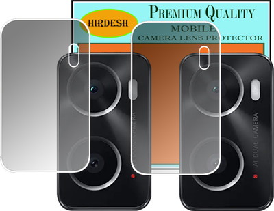 HIRDESH Back Camera Lens Glass Protector for OPPO A76(Pack of: 2)