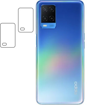 M A ZONE Back Camera Lens Glass Protector for OPPO A54(Pack of: 2)