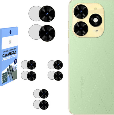 BERRIES Back Camera Lens Glass Protector for TECNO SPARK 20C [Unbreakable Polycarbonate Material](Pack of: 4)