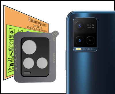 HIRDESH Back Camera Lens Glass Protector for Vivo Y21(Pack of: 3)