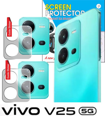 Olonga Back Camera Lens Glass Protector for VIVO V25 5G(Pack of: 2)