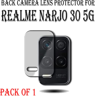 HIRDESH Back Camera Lens Glass Protector for Realme Narzo 30 5G(Pack of: 1)