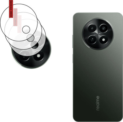 EJZATI Back Camera Lens Glass Protector for REALME C65 5G, BACK CAMERA LENS PROTECTOR(Pack of: 3)