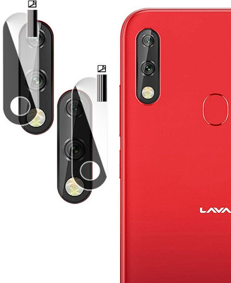 DAFFIN Back Camera Lens Glass Protector for LAVA Z66,(Pack of: 2)