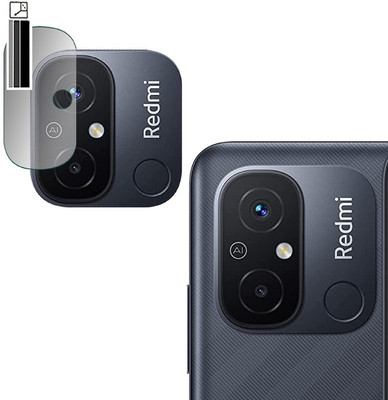 DOUMOF Back Camera Lens Glass Protector for Redmi 12C BACK CAMERA(Pack of: 1)