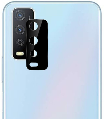 VOSKI Back Camera Lens Glass Protector for Vivo Y12s 9H Hardness Anti Scratch Camera Lens Protector(Pack of: 1)