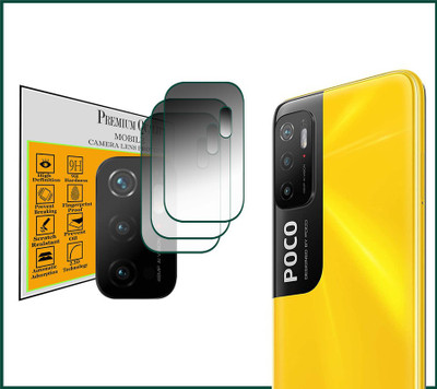 Ychroze Back Camera Lens Glass Protector for POCO M3 Pro 5G(Pack of: 3)
