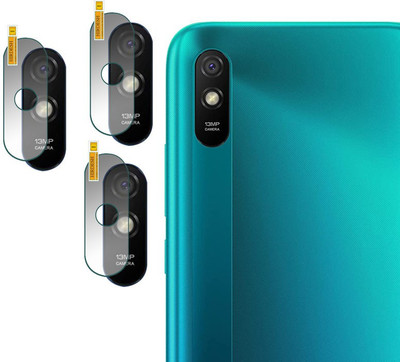 DAFFIN Back Camera Lens Glass Protector for Redmi 9A(Pack of: 3)