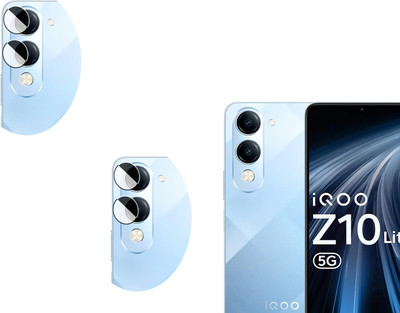DAFFIN Back Camera Lens Glass Protector for IQOO Z10 LITE(Pack of: 2)