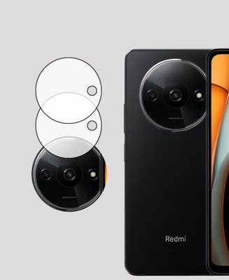 EJZATEX Back Camera Lens Glass Protector for XIAOMI REDMI A3, BACK CAMERA LENS PROTECTOR(Pack of: 2)