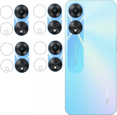 ISAAK Back Camera Lens Glass Protector for OPPO A18(Pack of: 4)