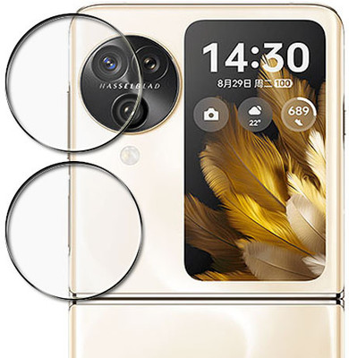 tombik Back Camera Lens Glass Protector for Oppo Find N3 Flip(Pack of: 2)
