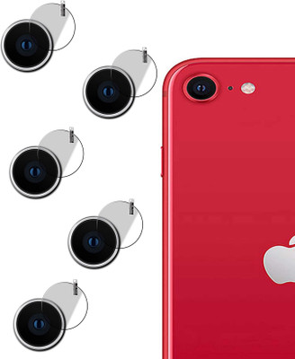 LIGHTWINGS Back Camera Lens Glass Protector for Apple iPhone SE(Pack of: 5)