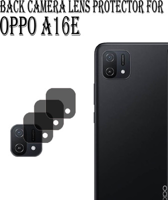 ejzatex Back Camera Lens Glass Protector for OPPO A16E(Pack of: 2)