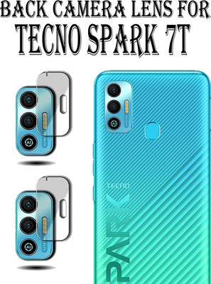 EJZATEX Back Camera Lens Glass Protector for TECNO SPARK 7T(Pack of: 2)