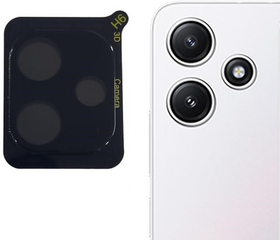 VOSKI Back Camera Lens Glass Protector for Redmi 12 5G Edge To Edge 5D Camera Lens Protector(Pack of: 1)