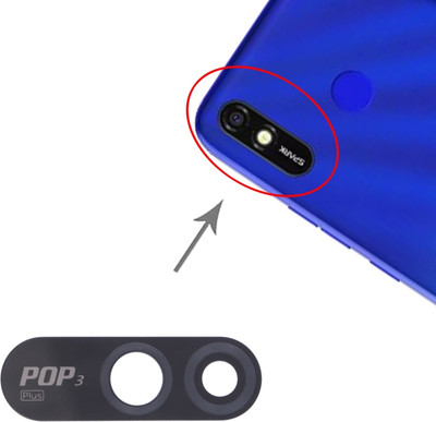 Tusail Back Camera Lens Glass Protector for Infinix Pop 3(Pack of: 1)