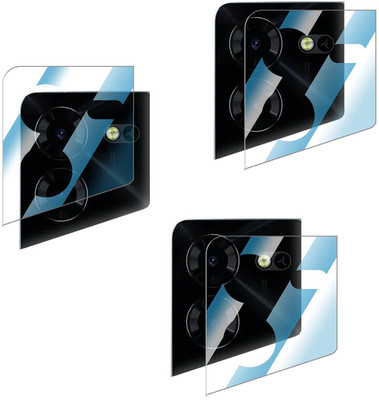 Enlenea Back Camera Lens Glass Protector for Tecno Pova 5 Pro(Pack of: 3)