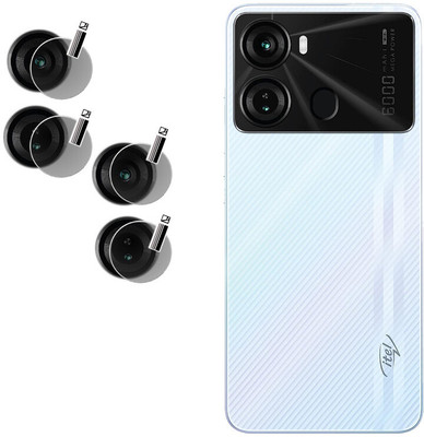 DAFFIN Back Camera Lens Glass Protector for Itel P40(Pack of: 2)