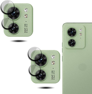 Mclues Back Camera Lens Glass Protector for - Motorola Edge 40(Pack of: 2)