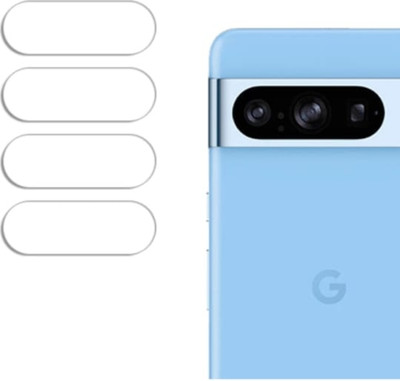 ZIDZEE Back Camera Lens Glass Protector for GOOGLE PIXEL 8 PRO CAMERA LENS (PACK OF 4)(Pack of: 4)