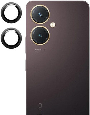 KHR Back Camera Lens Ring Guard Protector, Camera Lens Glass Protector for Vivo Y27 Alloy Ring, Edge to Edge Coverage and Easy Installation(Pack of: 2)