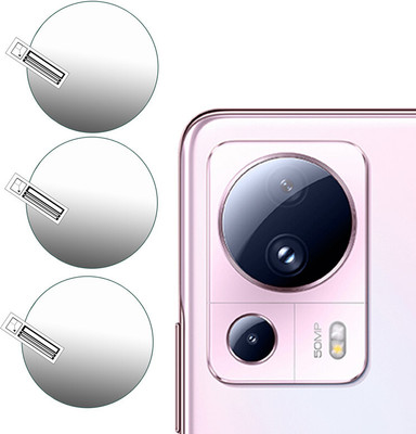 DOUMOF Back Camera Lens Glass Protector for CAMERA LENS Xiaomi 13 Lite(Pack of: 3)
