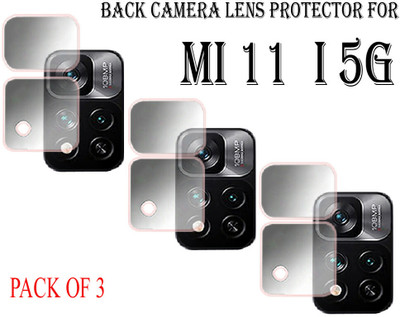 YCHROZE Back Camera Lens Glass Protector for Xiaomi 11i 5G(Pack of: 3)