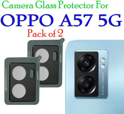 Ychroze Back Camera Lens Glass Protector for OPPO A57 5G(Pack of: 2)