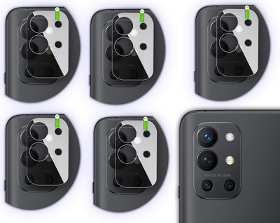 DAFFIN Back Camera Lens Glass Protector for OnePlus 9R 5G(Pack of: 5)