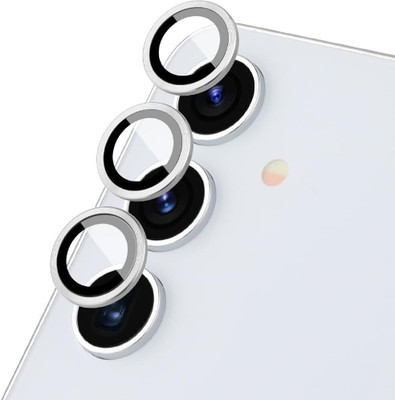 Mintzz Back Camera Lens Glass Protector for Samsung Galaxy S24, Silver(Pack of: 3)