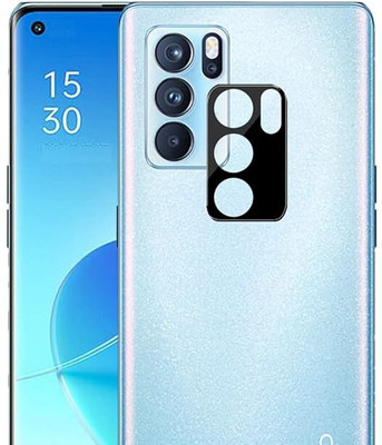 YAFILO Back Camera Lens Glass Protector for Oppo Reno 6 pro 5G Anti-Scratch Glass [Easy Installation] Black(Pack of: 1)