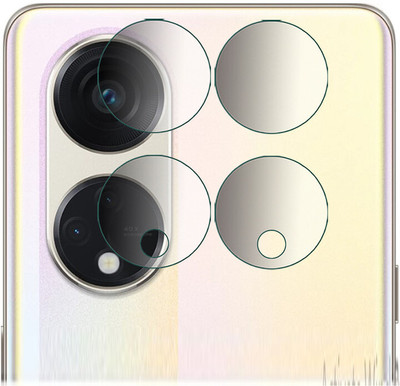 DOUMOF Back Camera Lens Glass Protector for Back Camera of OPPO Reno8T 5G(Pack of: 2)