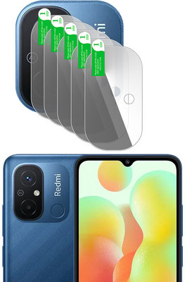 DAFFIN Back Camera Lens Glass Protector for Xiaomi Redmi 12C(Pack of: 5)