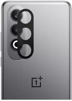 RUNEECH Back Camera Lens Glass Protector, Camera Lens Ring Guard Protector for Oneplus Nord CE4 5G Edge to Edge Black Ring, Oneplus Nord CE 4(Pack of: 1)