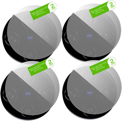 HIDEOUS Back Camera Lens Glass Protector for Vivo X100(Pack of: 4)