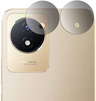 DOUMOF Back Camera Lens Glass Protector for Vivo Y02t BACK CAMERA(Pack of: 2)