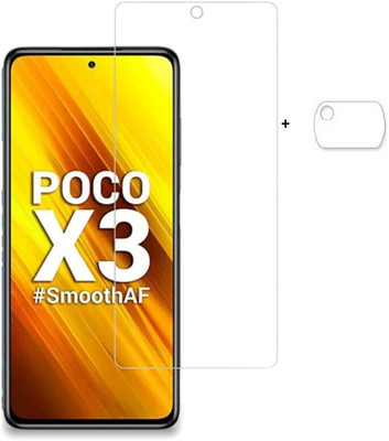 Litekart Back Camera Lens Glass Protector for poco-x3(Pack of: 2)