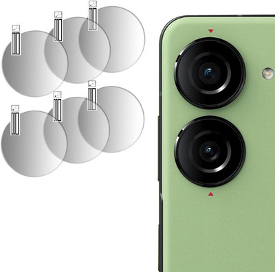 DOUMOF Back Camera Lens Glass Protector for Asus Zenfone 10 MOBILE(Pack of: 3)