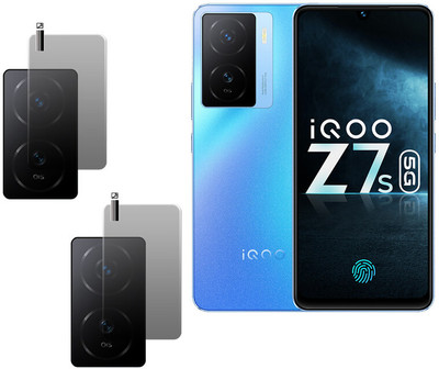 DAFFIN Back Camera Lens Glass Protector for VIVO iQOO Z7s 5G(Pack of: 1)