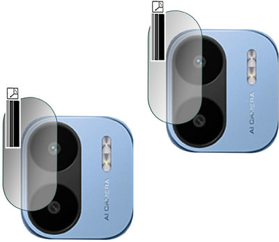 YCHROZE Back Camera Lens Glass Protector for POCO C51(Pack of: 2)